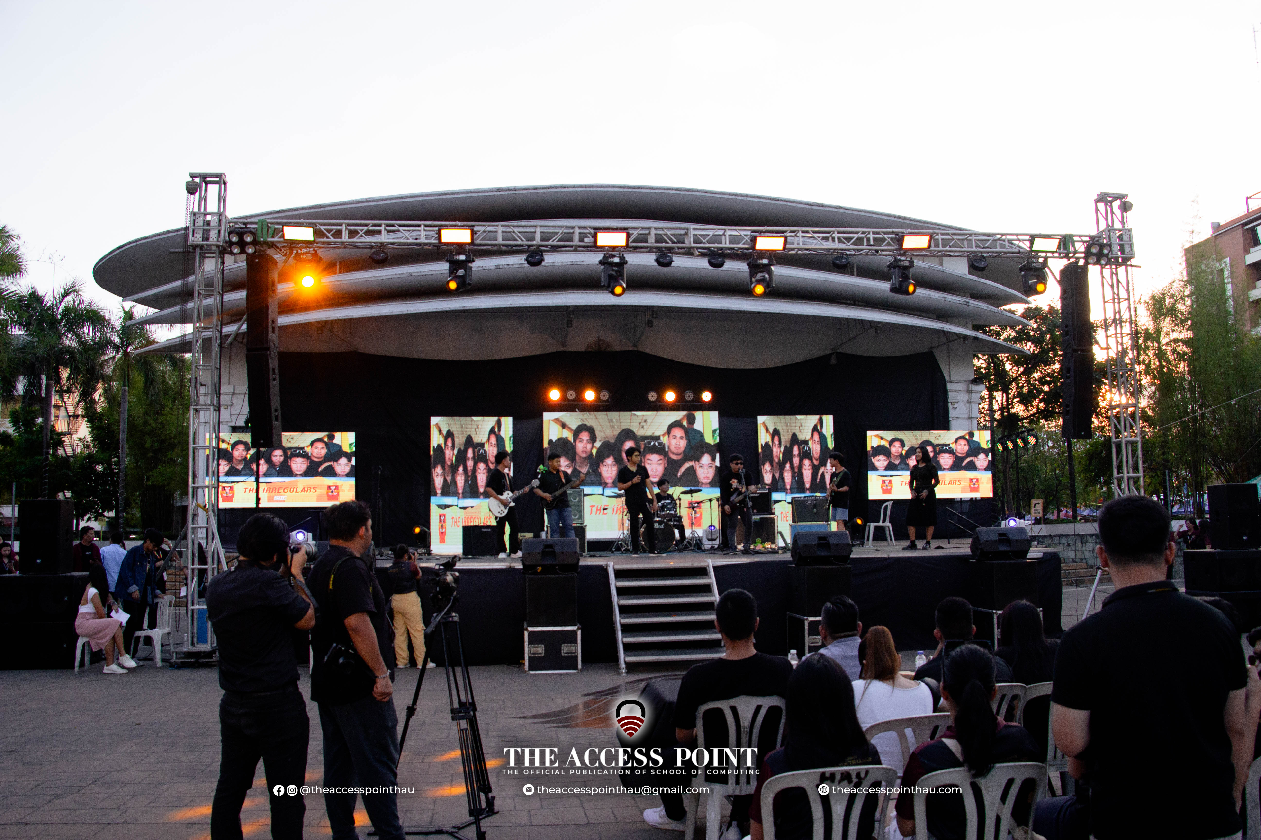 Armonya: Battle of the Bands display talents at Holy Angel University’s University Days