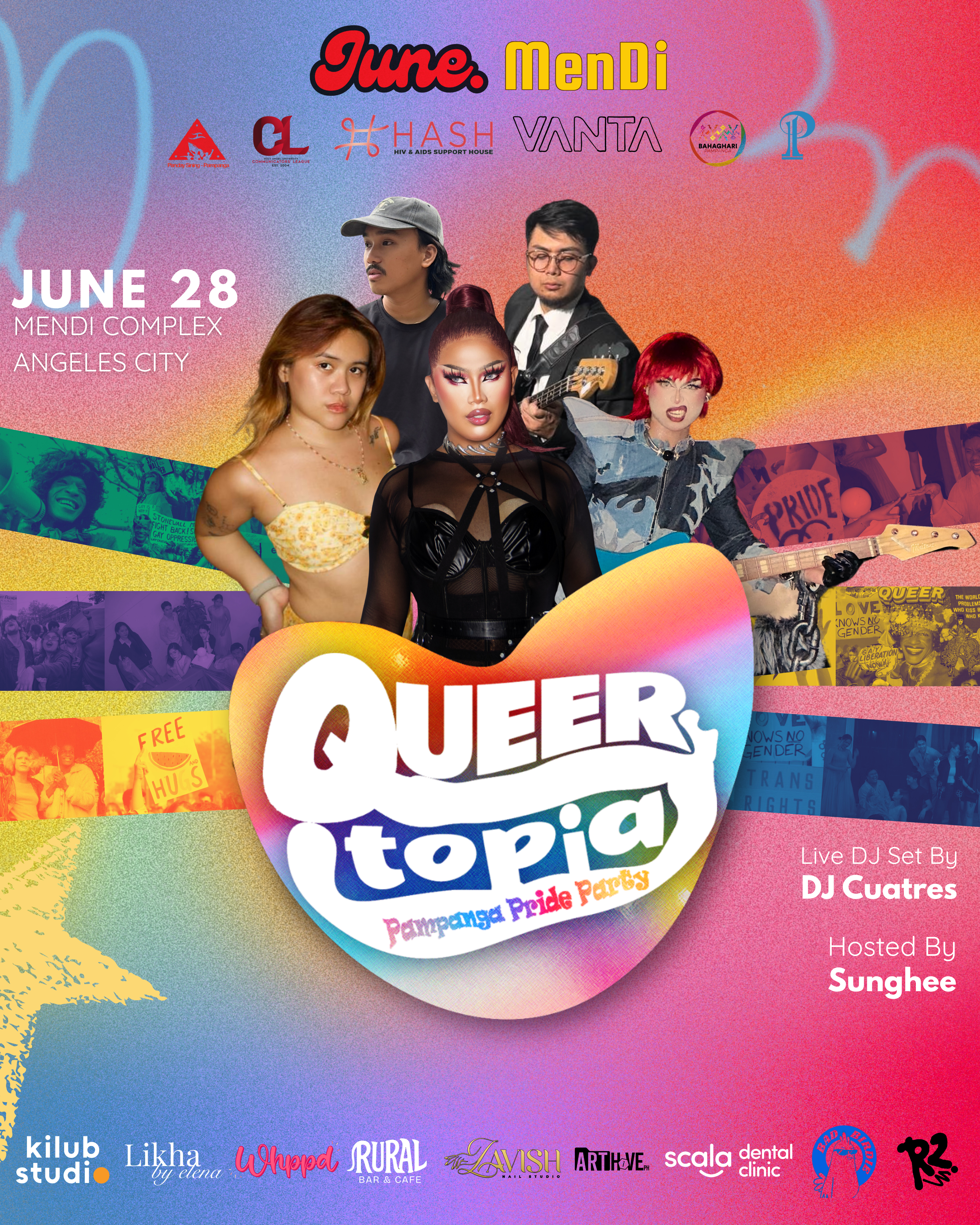 QUEERTOPIA: Pampanga Pride Party 2025, Set to Begin in Honor of Pride Month