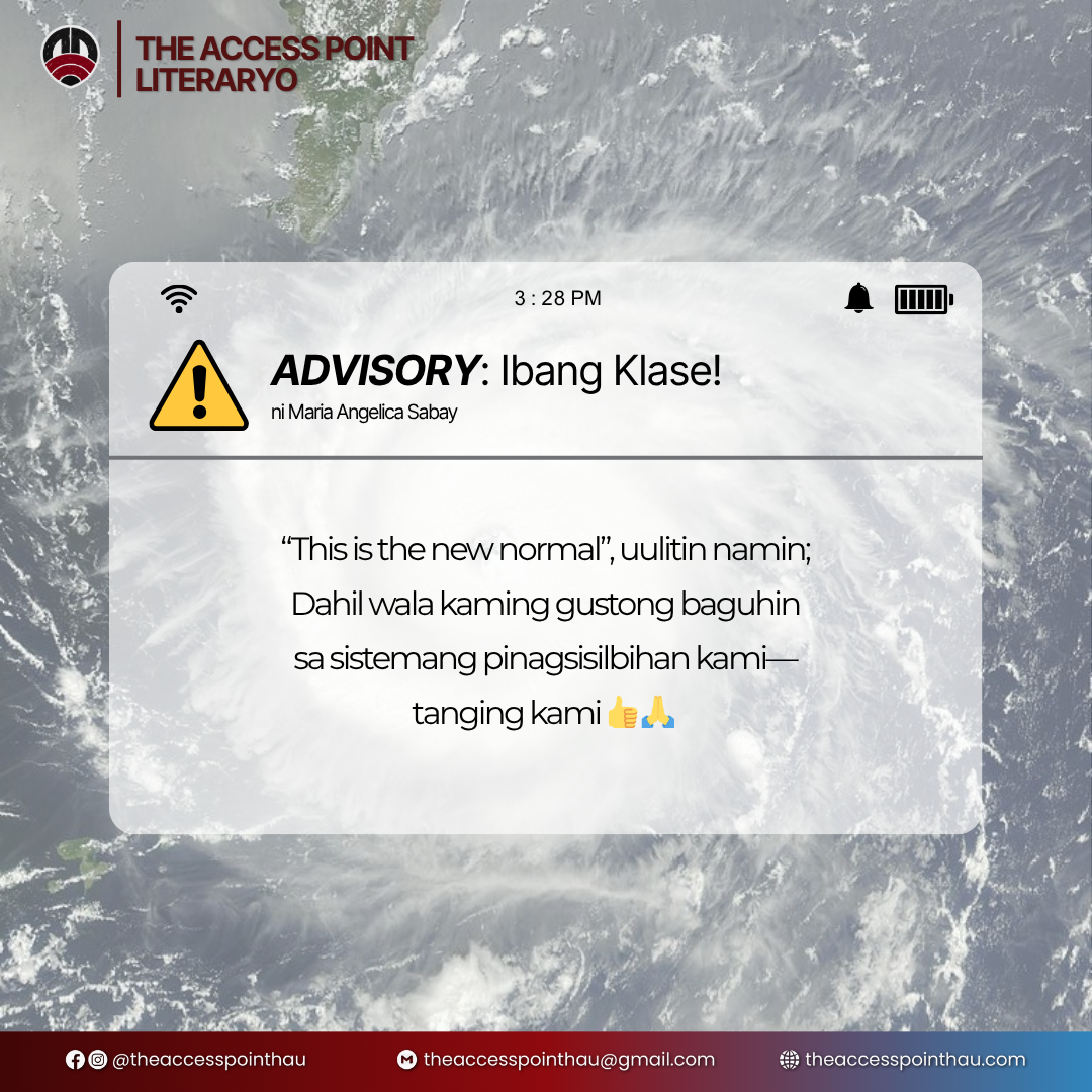 ADVISORY: Ibang Klase!